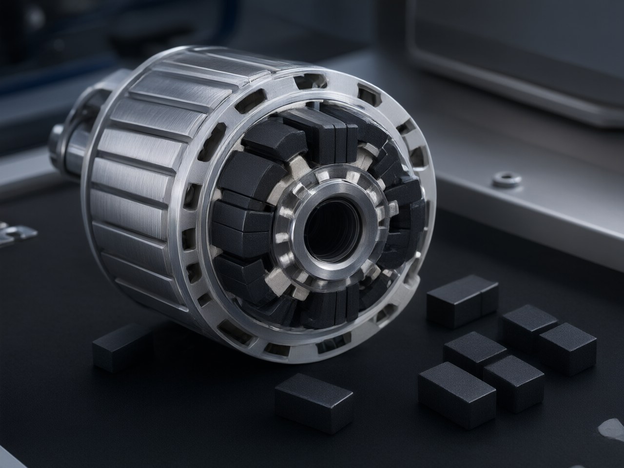 Tesla Cyber Cab Motor: 18% Smaller and Rare Earth Free / 特斯拉Cyber Cab电机：体积缩小18%且无稀土