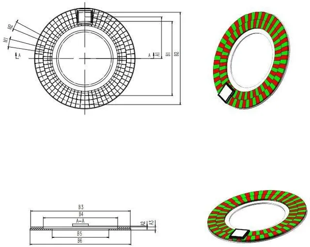 MU200 SMD25-44.5-1.4 Technical Drawing