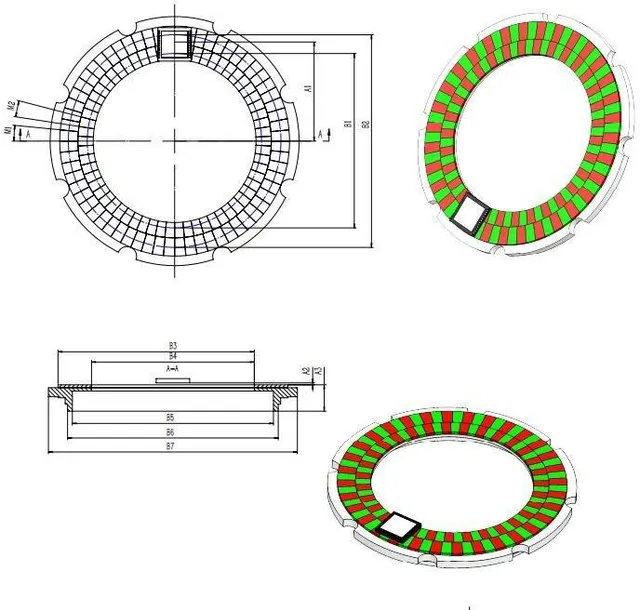 MU200 SMD42-52-5.5 Technical Drawing