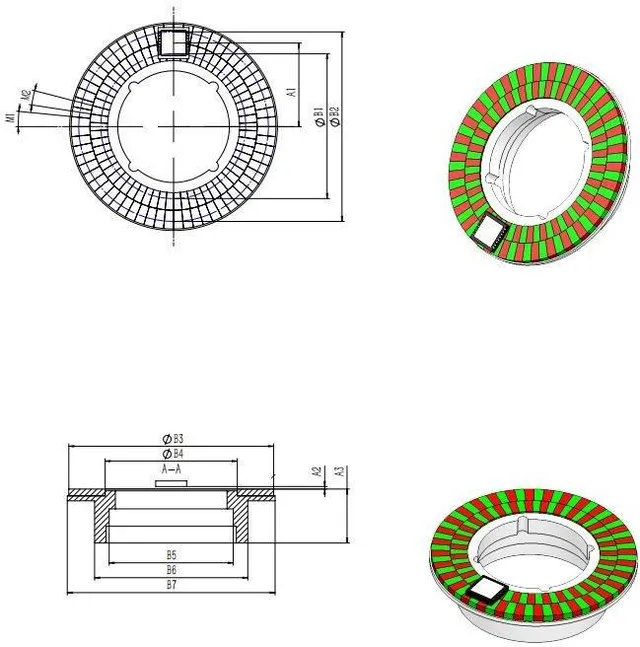 MU150 SMD20-33.5-8.7 Technical Drawing