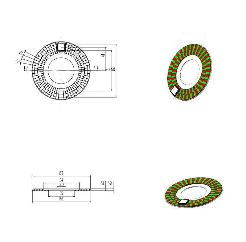 MU150 SMD15-33.5-1.1 Technical Drawing