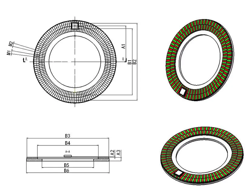 MU128-35-56-2 Technical Drawing