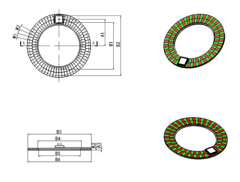 MU150-23-35-2 Technical Drawing