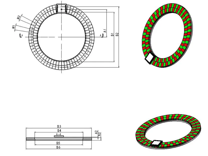 MU200-35-48-2 Technical Drawing